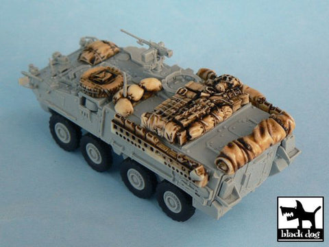 ブラックドッグ T72002 1/72 M1126 ストライカー イラク戦争 （ トランぺッター 07255用, 7 レジンパーツ）