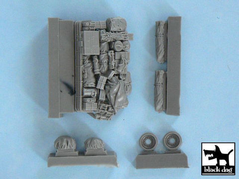 ブラックドッグ T72003 1/72 M1A1 エイブラムス イラク戦争 （ ドラゴン 07213用，7 レジンパーツ）