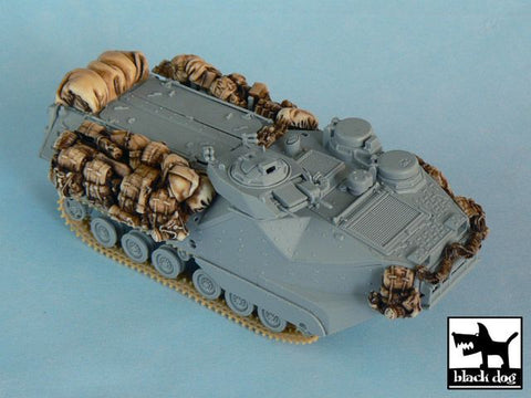 ブラックドッグ T72004 1/72 AAVP7A1 RAM/RS （ ドラゴン 07237用，10 レジンパーツ）