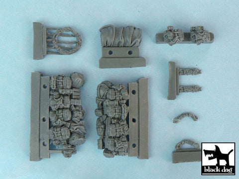 ブラックドッグ T72004 1/72 AAVP7A1 RAM/RS （ ドラゴン 07237用，10 レジンパーツ）