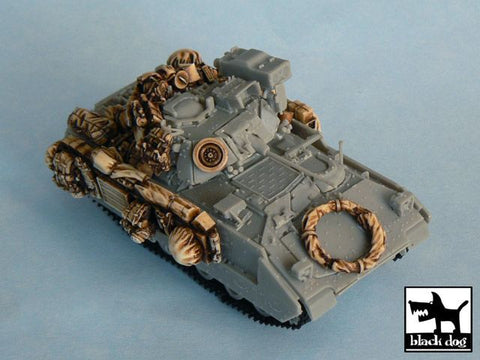 ブラックドッグ T72006 1/72 M2ブラッドレー歩兵戦闘車 （ ドラゴン用，16 レジンパーツ）
