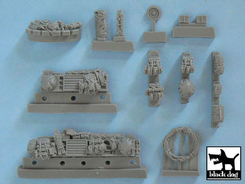 ブラックドッグ T72006 1/72 M2ブラッドレー歩兵戦闘車 （ ドラゴン用，16 レジンパーツ）
