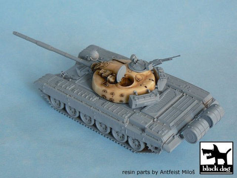 ブラックドッグ T72007 1/72 T72 M1 CZ （ レベル 03149用，1 レジンパーツ）