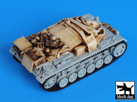 ブラックドッグ T72020 1/72 III号突撃砲 E型 アクセサリーセット （ トランぺッター用）