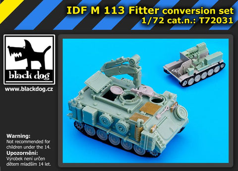 ブラックドッグ T72031 1/72 イスラエル国防軍 フィッター コンバージョンセット （ トランぺッター用）