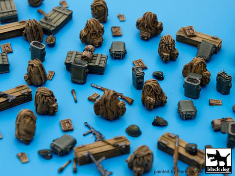 ブラックドッグ T72033 1/72 ドイツ軍 WWII 装備品
