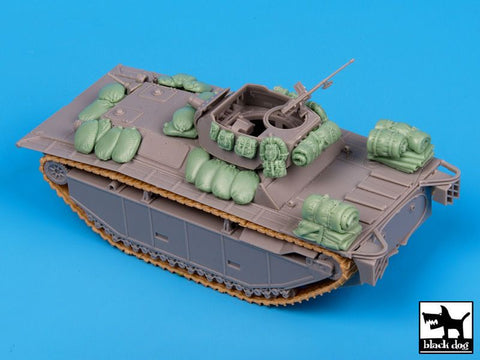 ブラックドッグ T72036 1/72 LVT A4 アクセサリーセット （ ドラゴン用）