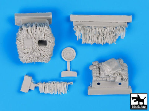 ブラックドッグ T72049 1/72 クロムウェル ヘシアンテープ カモフラージュネット （ レベル用）