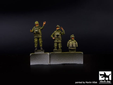 ブラックドッグ T72053 1/72 現用ドイツ軍 戦車クルー