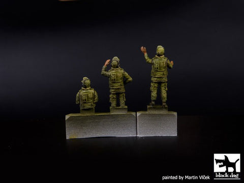 ブラックドッグ T72053 1/72 現用ドイツ軍 戦車クルー