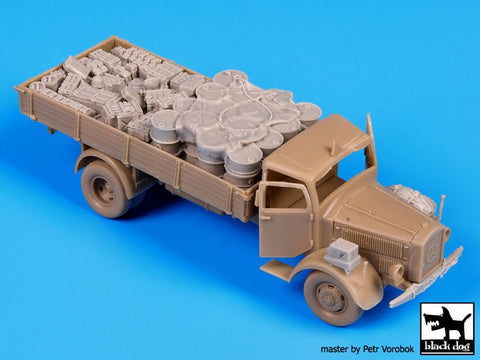 ブラックドッグ T72054 1/72 DBL-4500 S カーゴ アクセサリーセット （シャトンモデルバウ用）