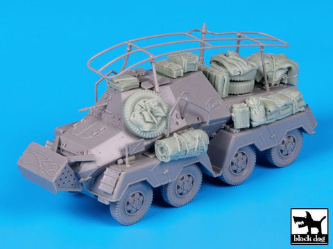 ブラックドッグ T72058 1/72 Sd Kfz 263 アクセサリーセット （ ドラゴン用）
