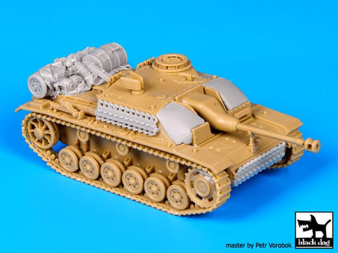 ブラックドッグ T72059 1/72 III号突撃砲 アクセサリーセット （ レベル用）