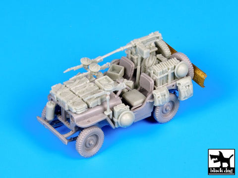 ブラックドッグ T72063 1/72 ブリティッシュ SAS ジープ ノースアフリカ 1942 （ ドラゴン用）