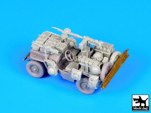 ブラックドッグ T72063 1/72 ブリティッシュ SAS ジープ ノースアフリカ 1942 （ ドラゴン用）