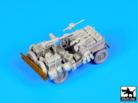 ブラックドッグ T72063 1/72 ブリティッシュ SAS ジープ ノースアフリカ 1942 （ ドラゴン用）