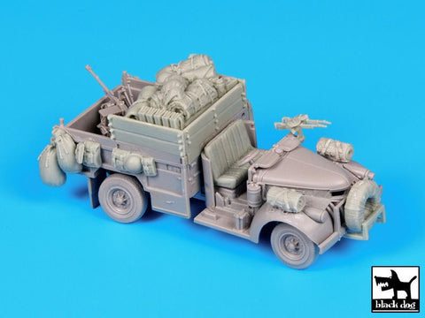 ブラックドッグ T72064 1/72 ブリティッシュ SAS シボレー No.2 ノースアフリカ 1942 （ ドラゴン用）