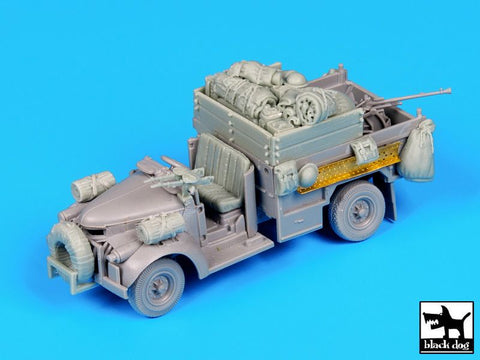 ブラックドッグ T72064 1/72 ブリティッシュ SAS シボレー No.2 ノースアフリカ 1942 （ ドラゴン用）