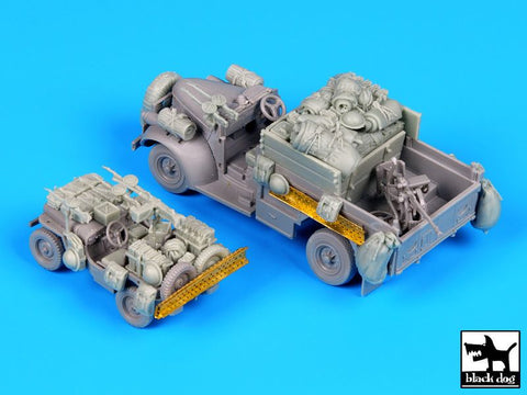 ブラックドッグ T72065 1/72 ブリティッシュ SAS ジープ - シボレー SAS （ ドラゴン用）