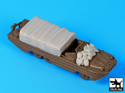 ブラックドッグ T72070 1/72 DUKW キャンバス アクセサリーセット （ イタレリ用）