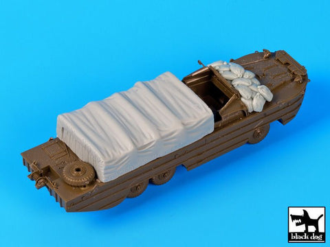 ブラックドッグ T72070 1/72 DUKW キャンバス アクセサリーセット （ イタレリ用）