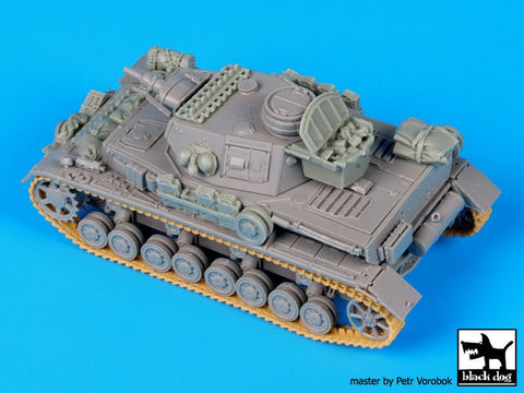 ブラックドッグ T72075 1/72 IV号戦車 F1型 （ ドラゴン用）