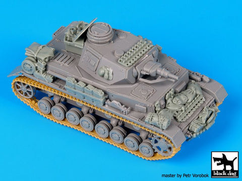 ブラックドッグ T72075 1/72 IV号戦車 F1型 （ ドラゴン用）