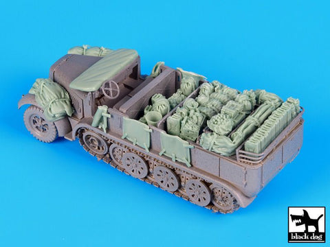 ブラックドッグ T72078 1/72 Sd.Kfz 7 アクセサリーセット （ レベル用）