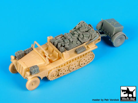 ブラックドッグ T72080 1/72 Sd.Kfz 10 ＆ Sd.Ah.32 アクセサリーセット （ MK 72用）