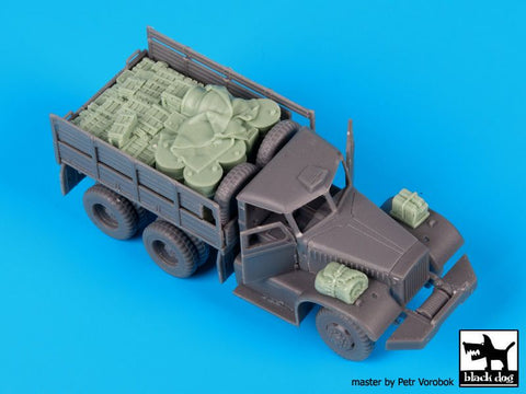ブラックドッグ T72089 1/72 T 968 カーゴトラック アクセサリーセット （ IBG Models用）