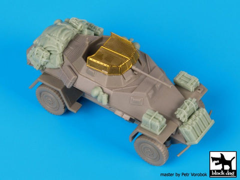 ブラックドッグ T72090 1/72 Sd.Kfz 222 アクセサリーセット （ ドラゴン用）