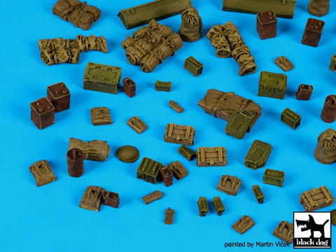 ブラックドッグ T72091 1/72 ブリティッシュ WWII 装備品 アクセサリーセット