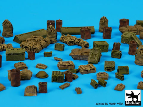 ブラックドッグ T72091 1/72 ブリティッシュ WWII 装備品 アクセサリーセット
