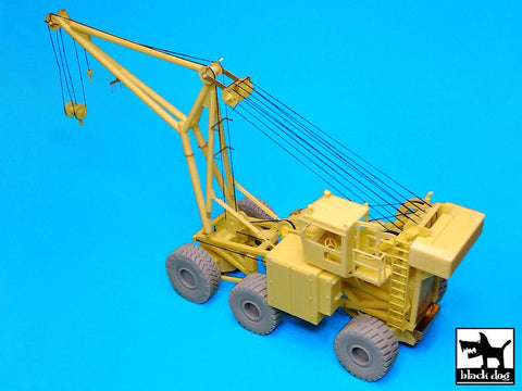 ブラックドッグ T72092 1/72 エアクラフト クラッシュ ハンディング ＆ サルベージクレーン コンプリートキット