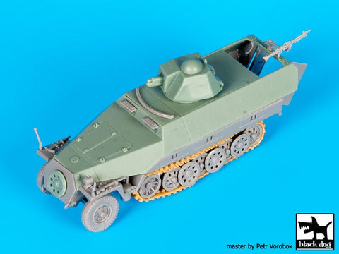 ブラックドッグ T72093 1/72 Sd.Kfz.251 D型 ＆ オチキス ターレット コンバージョンセット （ ドラゴン用）