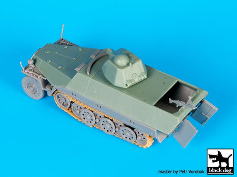 ブラックドッグ T72093 1/72 Sd.Kfz.251 D型 ＆ オチキス ターレット コンバージョンセット （ ドラゴン用）