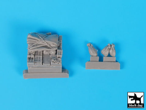 ブラックドッグ T72097 1/72 シボレー C15 アクセサリーセット （ IBG Models用）