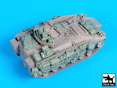 ブラックドッグ T72100 1/72 イギリス軍 ウォーリア装甲戦闘車 アクセサリーセット （ トランぺッター用）