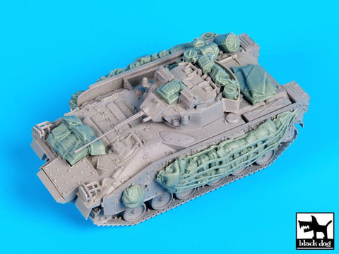 ブラックドッグ T72100 1/72 イギリス軍 ウォーリア装甲戦闘車 アクセサリーセット （ トランぺッター用）