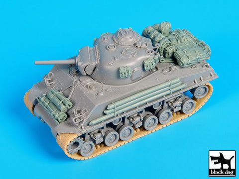 ブラックドッグ T72101 1/72 M4A3 105MM HVSS アクセサリーセット （ ドラゴン用）