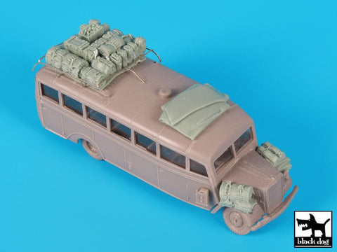 ブラックドッグ T72102 1/72 オペル・ブリッツ オムニバス アクセサリーセット （ ローデン用）
