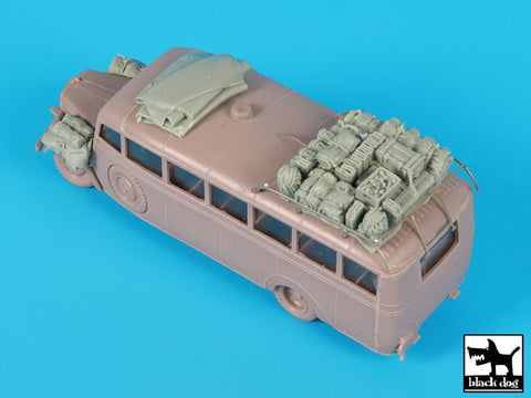 ブラックドッグ T72102 1/72 オペル・ブリッツ オムニバス アクセサリーセット （ ローデン用）