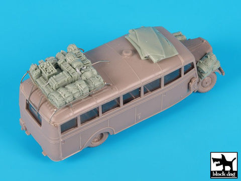 ブラックドッグ T72102 1/72 オペル・ブリッツ オムニバス アクセサリーセット （ ローデン用）
