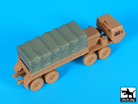ブラックドッグ T72115 1/72 M 977 カーゴ トラック キャンバス アクセサリーセット （ アカデミー用）