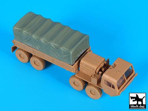 ブラックドッグ T72115 1/72 M 977 カーゴ トラック キャンバス アクセサリーセット （ アカデミー用）