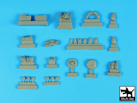ブラックドッグ T72116 1/72 パターン1920 アクセサリーセット （ ローデン用）
