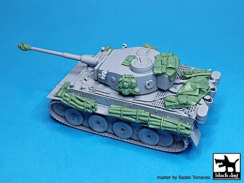 ブラックドッグ T72130 1/72 タイガー I アクセサリーセット （ドラゴン用）