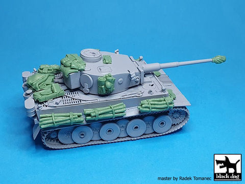 ブラックドッグ T72130 1/72 タイガー I アクセサリーセット （ドラゴン用）