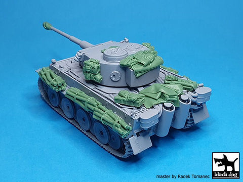 ブラックドッグ T72130 1/72 タイガー I アクセサリーセット （ドラゴン用）