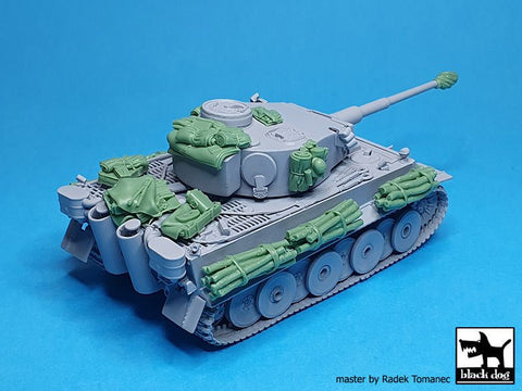 ブラックドッグ T72130 1/72 タイガー I アクセサリーセット （ドラゴン用）